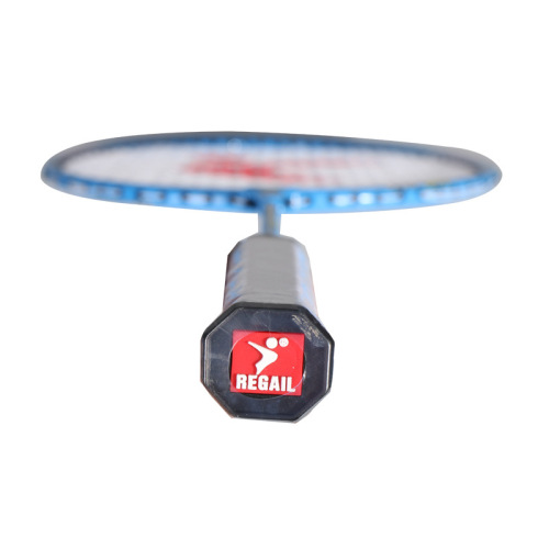 Factory direct sales aluminum alloy new cartoon children's badminton racket strong and durable