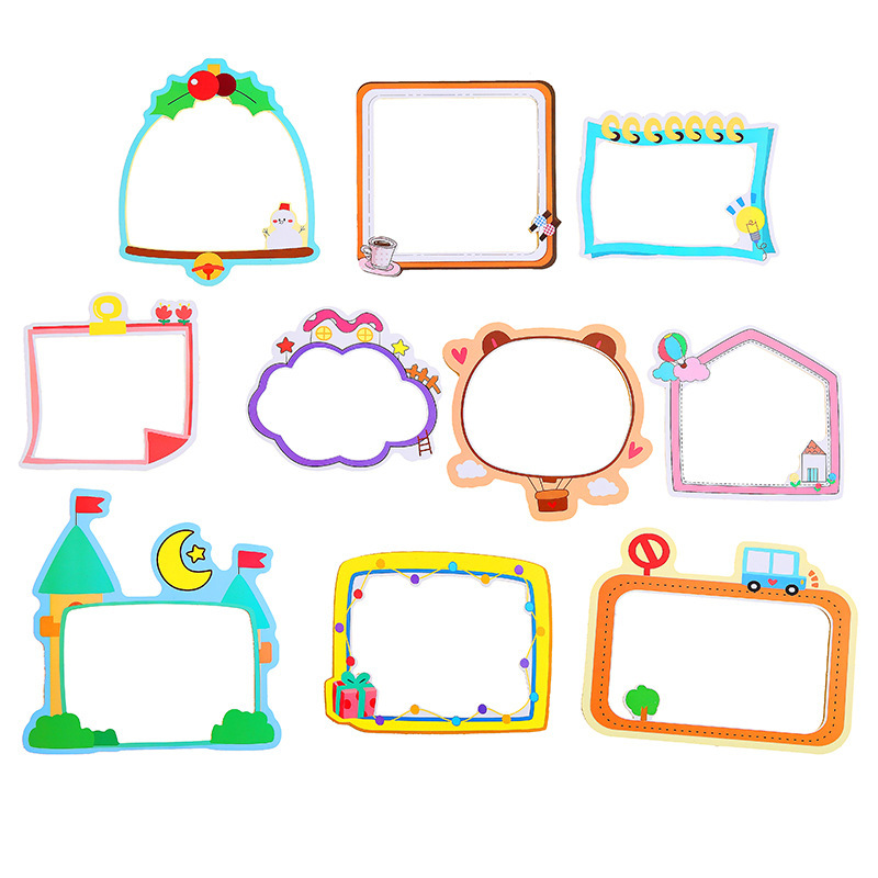 Photo frame stickers kindergarten baby growth manual material accessories diy handmade photo album material stickers hand account stickers Photo frame stickers kindergarten baby growth manual material accessories diy handmade photo album material stickers hand account stickers