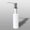 09 Soap Dispenser 304 Brushed Head with Glue Bottle