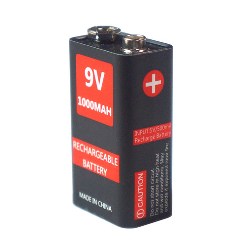 9V battery safe lithium battery USB rechargeable acoustic guitar effector active electric box piano wireless microphone music equipment