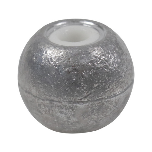 Cross-border wholesale fishing gear hollow lead pendant porcelain heart lead pendant round perforated ceramic lead pendant fish pendant plastic core magnetic ring lead pendant