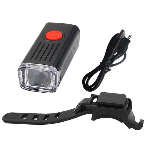 New bicycle lighting headlight USB charging night riding mountain bike high-bright headlight bicycle riding accessories set