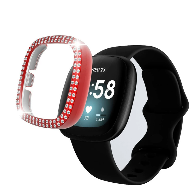 Защитный чехол Fitbit Versa 3 / Sense, многослойная двойная пластина из поликарбоната