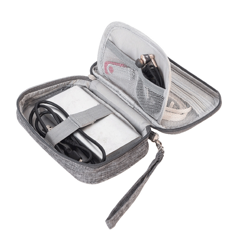 Customized New Mobile Phone Bag, Power Bank, Data Cable Storage Bag, Mobile Phone Storage Bag, Hand-Held Mobile Power Storage Bag