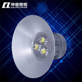坤琅照明led工矿灯100W200w厂房灯罩车间照明仓库天棚吊灯工程