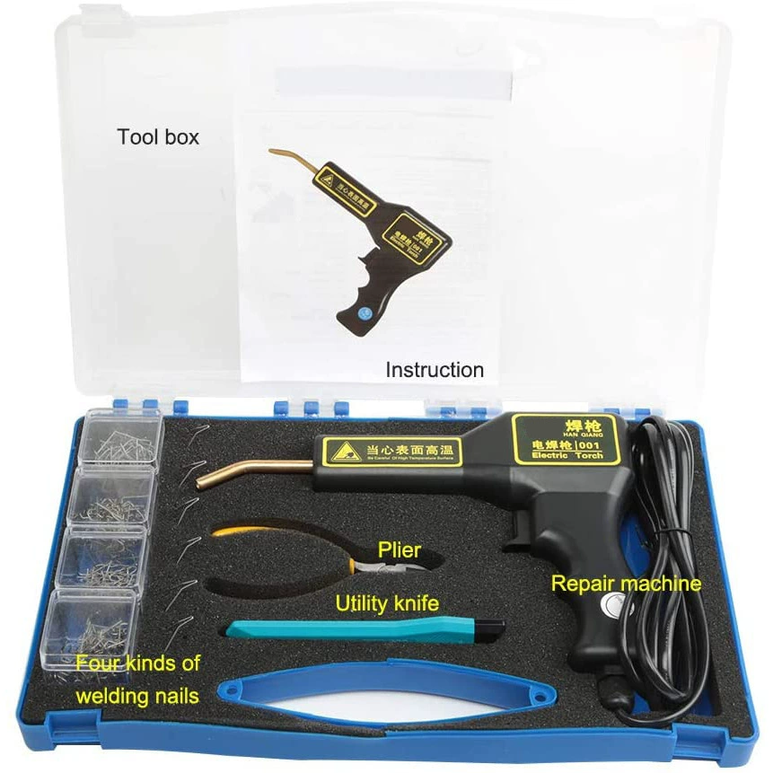 Автомобильный бампер пластик для ремонта трещины ремонт термоплавкий сварочный пистолет пластиковый сварочный аппарат Автомобильный бампер машина инструмент через границу