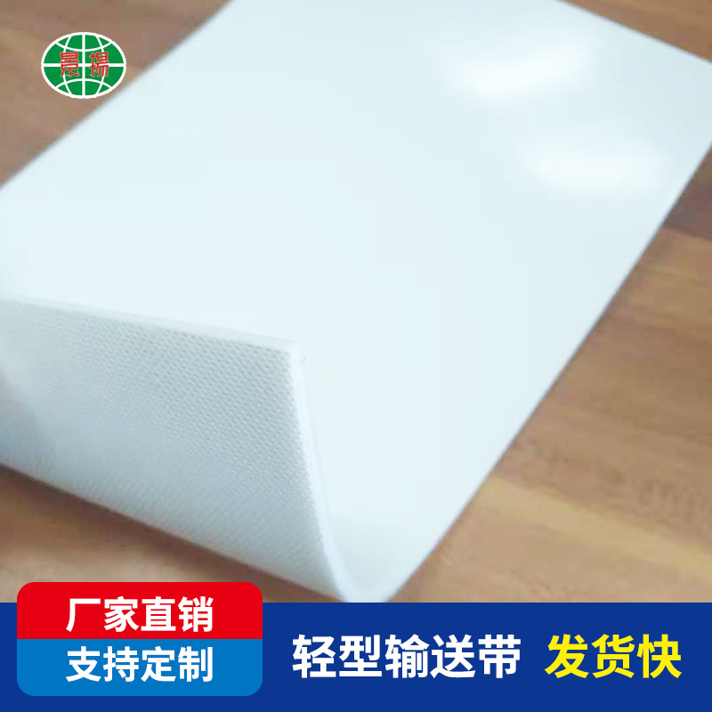 厂家批发白色食品级不粘带 食品输送带 PE不粘糖JINGYANG BELT