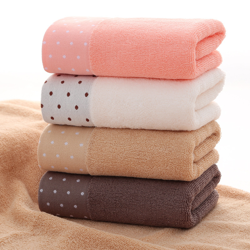 Towel Cotton Super Soft Absorbent Extra Thickened Bath Towel Face Towel Household Men's and Women's Couple Adult Cotton Face Towel