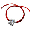 Protective amulet, small bell, pendant, necklace and bracelet, silver 925 sample, silver lock, moonstone, longevity lock