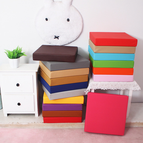 Make the leather seat cushion, sofa cushion, soft bag chair cushion, sponge cushion, thick hard seat cushion, shoe bench cushion