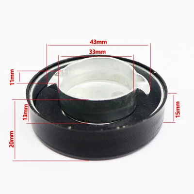 Suitable for Isuzu Qingling Accessories Emperor 100P600P700P Fuel Tank Cover Oil Drum Cover Qingling Truck Fuel Tank Cover (Tank cap) - iron-fuel-tank-cap-without-lock