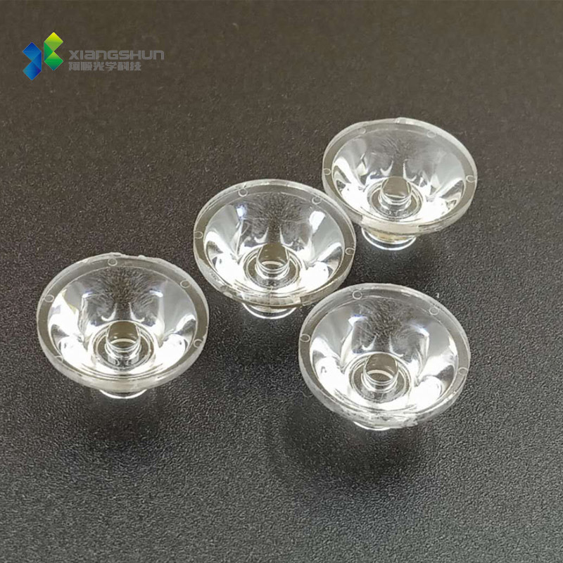 LED手电筒透镜XPE透镜室内照明聚光透镜 配置XPE光源透镜批发