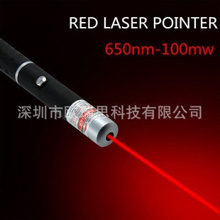 USB Rechargeable 650Nm100Mw High Brightness Red Light Single Point Beam Laser Laser Pointer Pen Pointer Pen