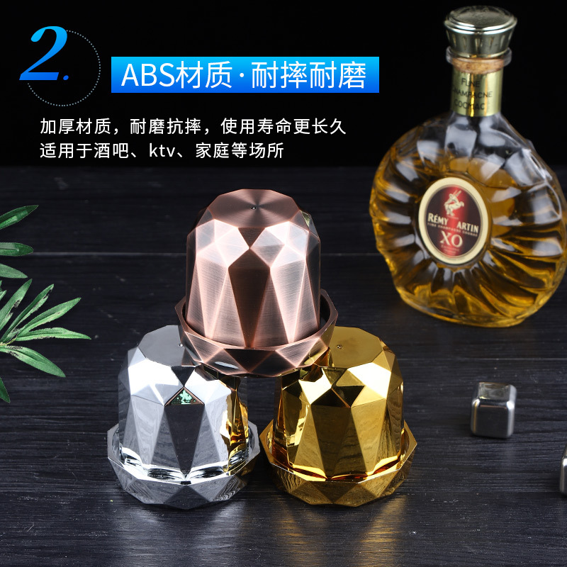 Dice, barra KTV con base, hueco, galvanoplastia, hueco