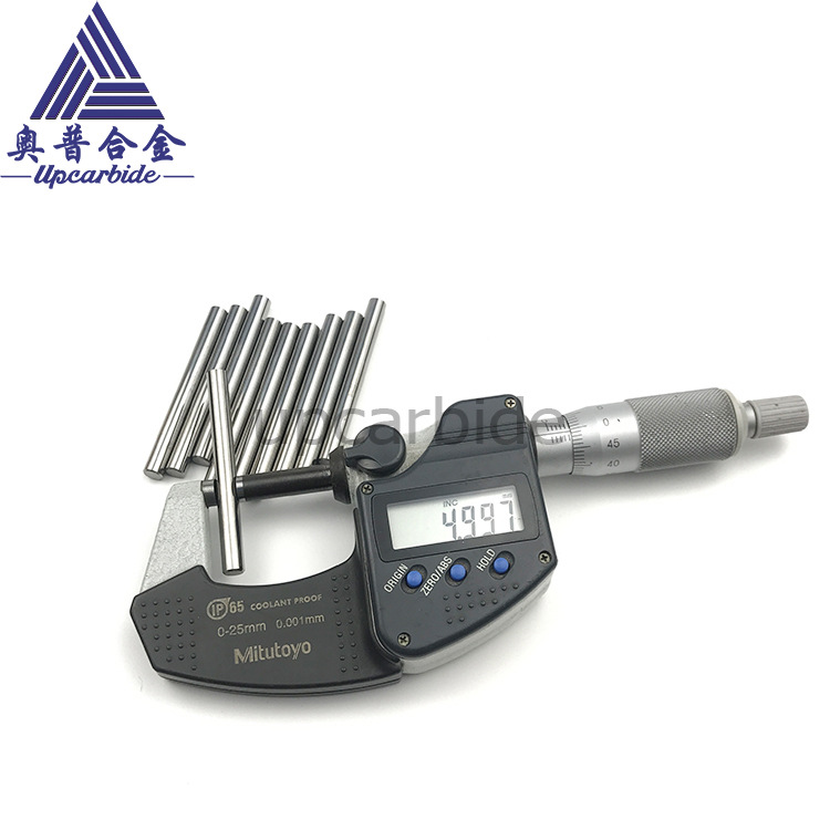 现货钨钢圆棒 YG8精磨倒角圆棒 4*50合金圆棒硬质合金棒料铣刀棒