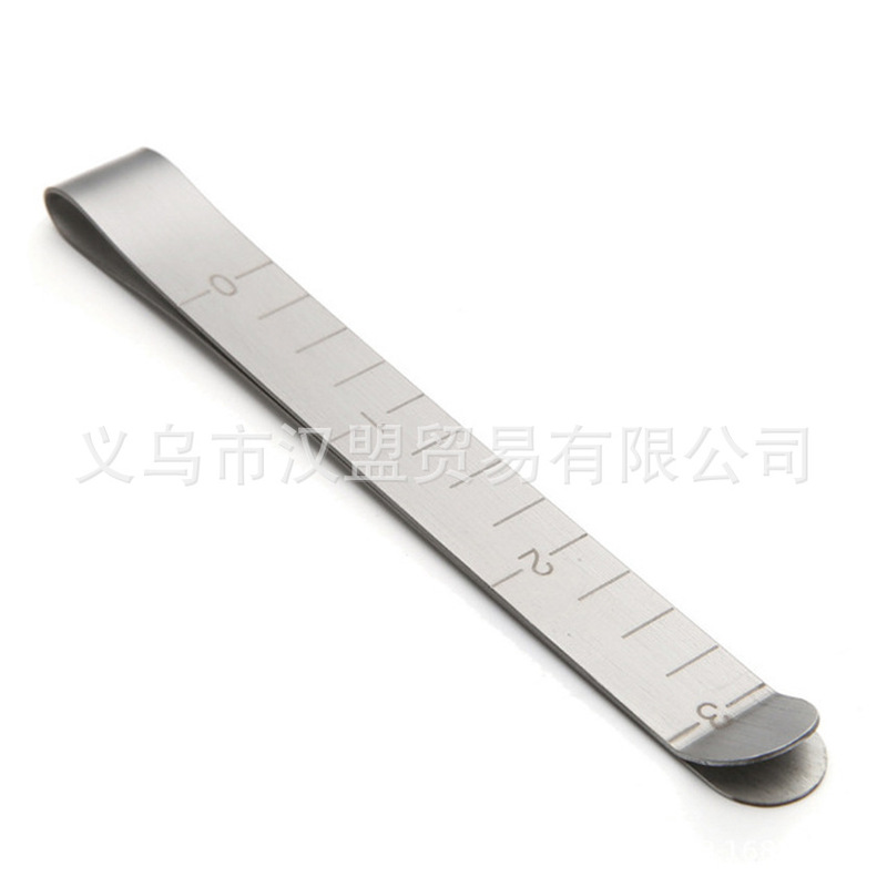 Metal Sewing Curl Clip Sewing Clip 3 Inch Measuring Ruler Quilting Clip Fixed Ruler DIY Sewing Clip Ruler Metal Sewing Curl Clip Sewing Clip 3 Inch Measuring Ruler Quilting Clip Fixed Ruler DIY Sewing Clip Ruler