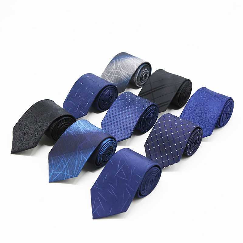 Formal Twill Polyester Tie For Men Professional British Style_voghion.com