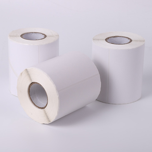 Self-adhesive labels printed on copperplate paper 100304050, small batch round debossed stickers, egg yolk cookie stickers