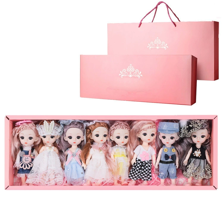 Doll Gift Set, Realistic Princess Outfits in Gift Box, Multi-Pack Options