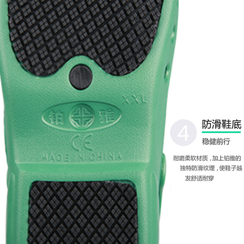 Bestselling EVA Comfortable Breathable Medical Anti-Static Surgical Shoes Non-Slip Half-Covered Operating Room Nurse Shoes Wholesale