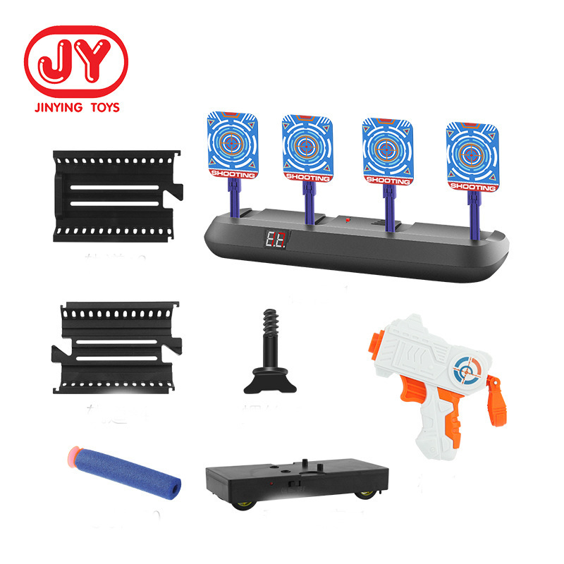 Venta caliente transfronteriza puntuación electrónica objetivo móvil 4 Objetivo Móvil competencia de puntuación interactiva entre padres e hijos Juguete objetivo