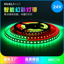 ����98��LED�òʟ�24V���aܛ���l5050RGB��SPI�f�h���R��ˮ��l