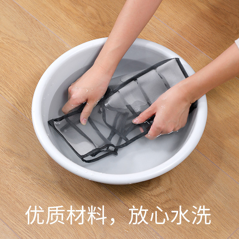 Caja de almacenamiento de ropa interior de malla doméstica caja de acabado de ropa interior armario compartimento de almacenamiento caja de sujetador conjunto de tres piezas tipo cajón