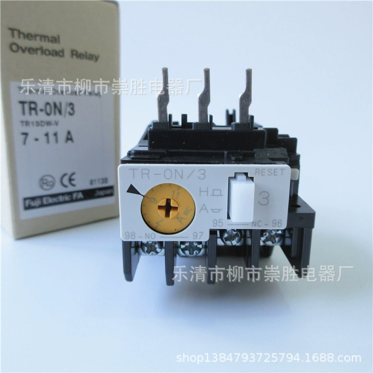 Японское Оригинальное реле тепловой перегрузки Fuji TR-ON/3 7-11A