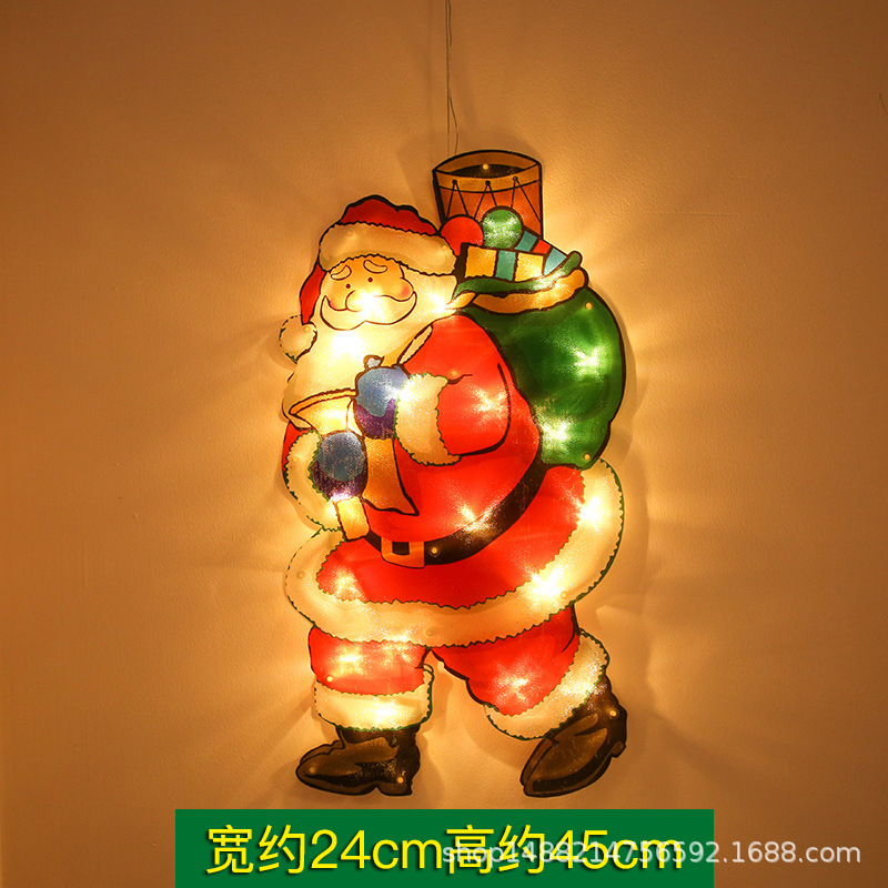 Papá Noel da regalos - gran