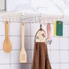 Manufacturer Kitchen Iron Expensive flat iron hook cabinet storage hook rack tie hanging hook -hanging closet storage rack