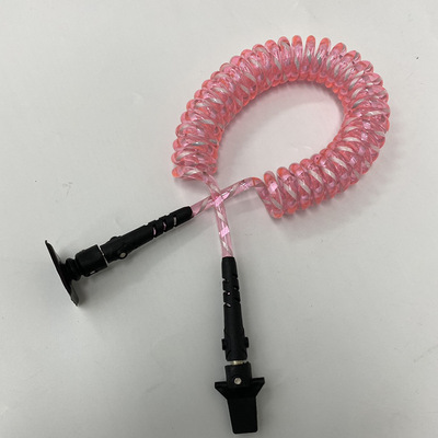 厂家批发冲浪卷绳 脚绳冲浪板脚绳 多色多规格冲浪配件安全绳|ru