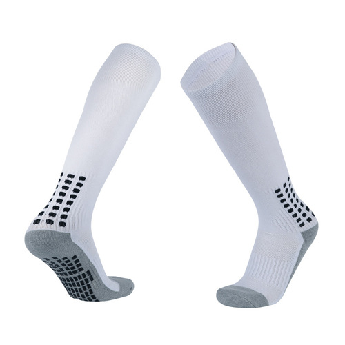Adult football socks men's particle glue towel bottom non-slip student training mid-tube basketball sports socks factory direct sales