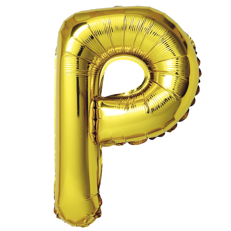 En stock carta globo de aluminio 18 pulgadas cuerpo de grasa fiesta de cumpleaños globo de aluminio lugar diseño de papel de aluminio globo caliente venta