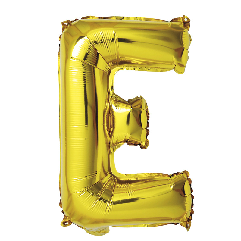 En stock carta globo de aluminio 18 pulgadas cuerpo de grasa fiesta de cumpleaños globo de aluminio lugar diseño de papel de aluminio globo caliente venta