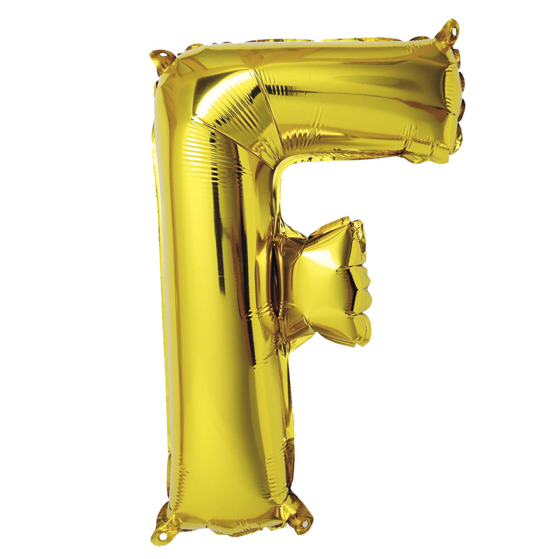 En stock carta globo de aluminio 18 pulgadas cuerpo de grasa fiesta de cumpleaños globo de aluminio lugar diseño de papel de aluminio globo caliente venta