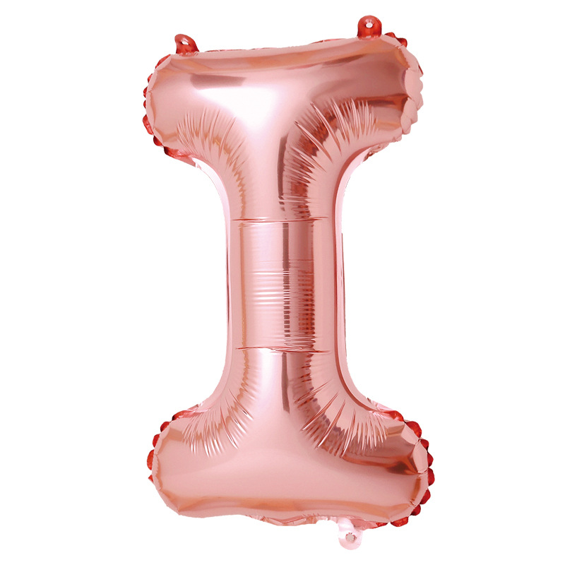 En stock carta globo de aluminio 18 pulgadas cuerpo de grasa fiesta de cumpleaños globo de aluminio lugar diseño de papel de aluminio globo caliente venta