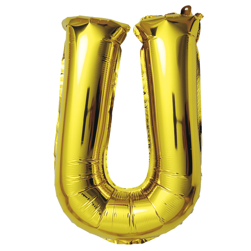 En stock carta globo de aluminio 18 pulgadas cuerpo de grasa fiesta de cumpleaños globo de aluminio lugar diseño de papel de aluminio globo caliente venta