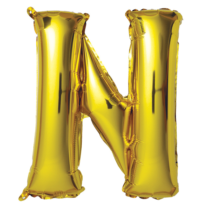 En stock carta globo de aluminio 18 pulgadas cuerpo de grasa fiesta de cumpleaños globo de aluminio lugar diseño de papel de aluminio globo caliente venta