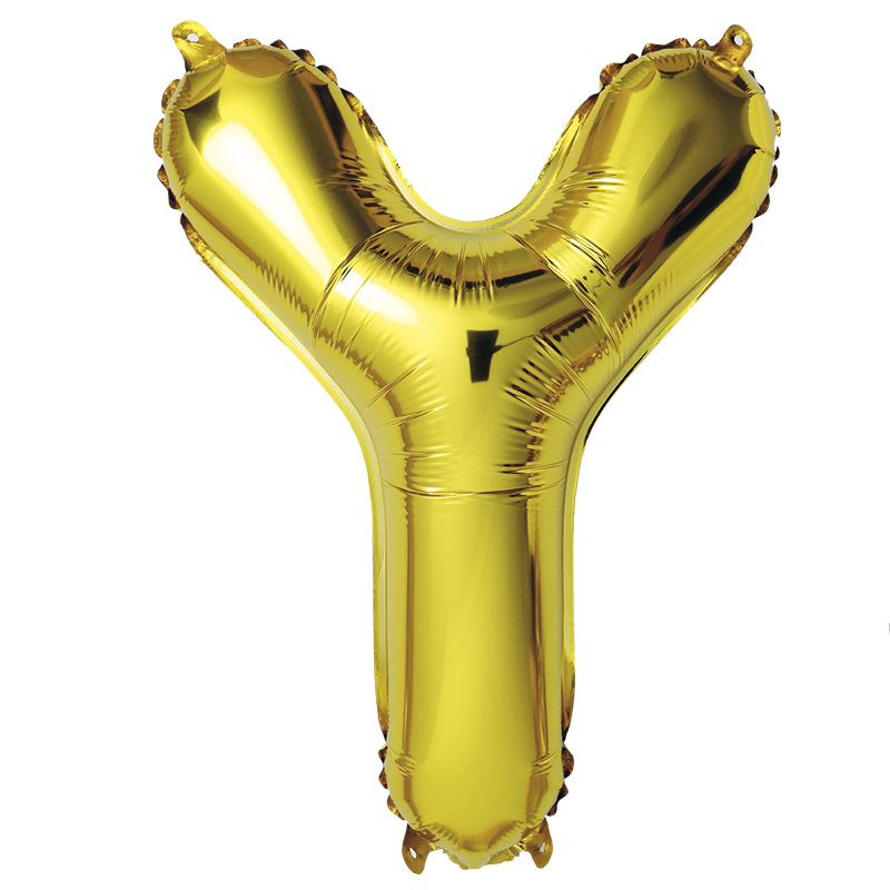 En stock carta globo de aluminio 18 pulgadas cuerpo de grasa fiesta de cumpleaños globo de aluminio lugar diseño de papel de aluminio globo caliente venta