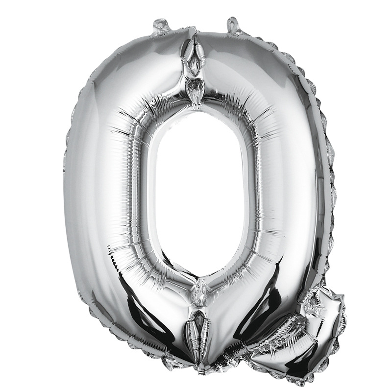 En stock carta globo de aluminio 18 pulgadas cuerpo de grasa fiesta de cumpleaños globo de aluminio lugar diseño de papel de aluminio globo caliente venta