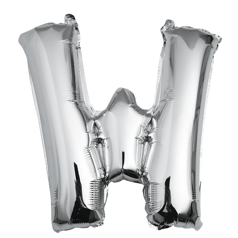 En stock carta globo de aluminio 18 pulgadas cuerpo de grasa fiesta de cumpleaños globo de aluminio lugar diseño de papel de aluminio globo caliente venta