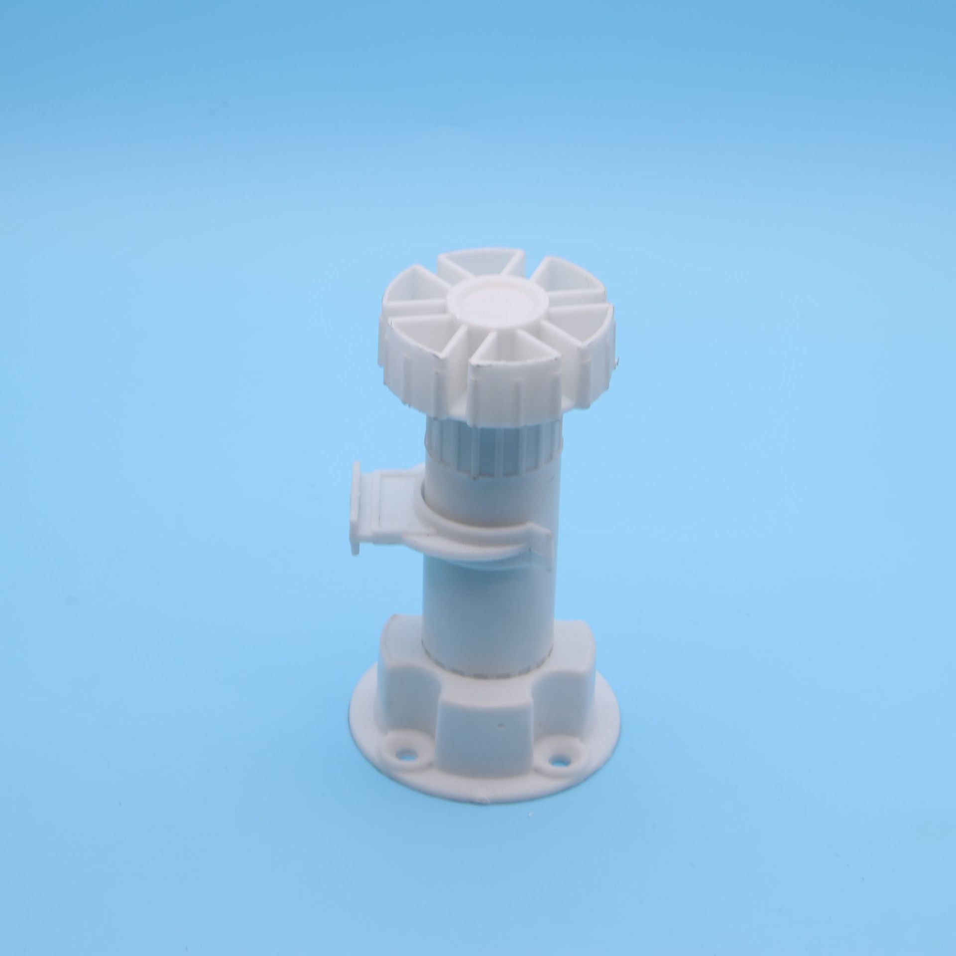 Gabinete blanco ajustable gabinete de plástico Pie de piso de plástico ABS muebles hardware accesorios pierna ajustable engrosado gabinete pie