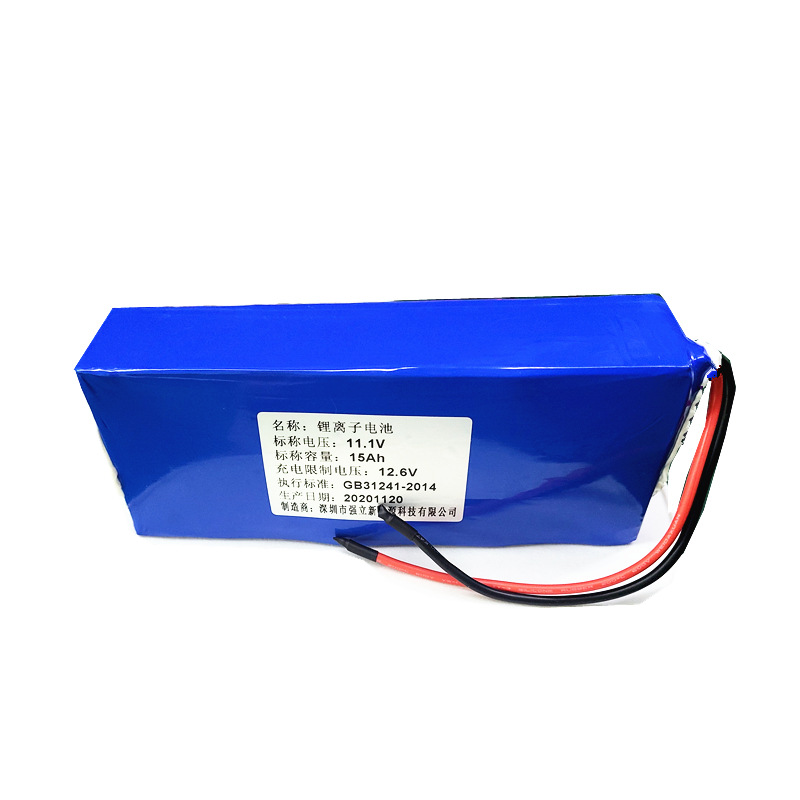 11.1V15Ah lithium ion battery for solar monitoring camera grid base station Internet monitoring