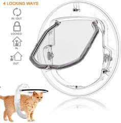 New Pet Door Round Pet Fence Creative Cat Dog Freedom to Enter and Exit Hole Pet Supplies
