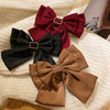 Demi-season hair accessory with bow, retro cloth, hairpins, 2023 collection, internet celebrity