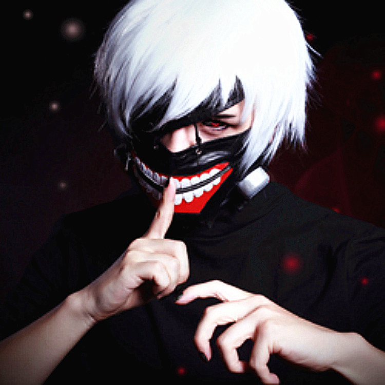 Halloween Cos Performance Mask Tokyo Ghoul Kaneki Ken Zipper Mask Eye Mask Mask Ghoul Mask Halloween Cos Performance Mask Tokyo Ghoul Kaneki Ken Zipper Mask Eye Mask Mask Ghoul Mask