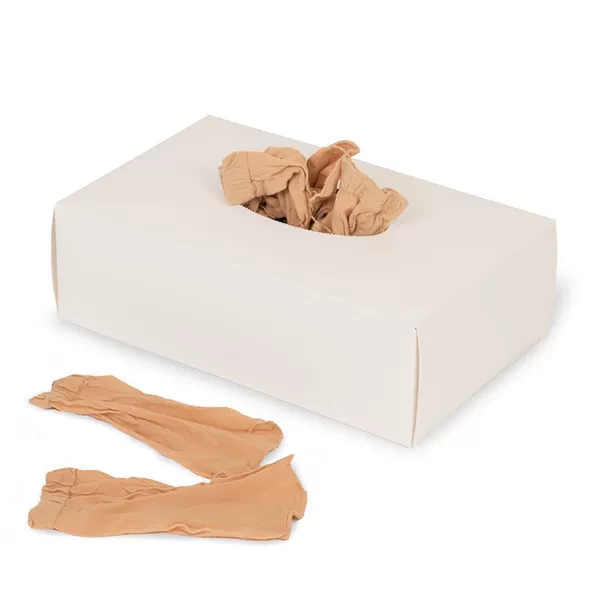 Skin color test shoes and socks Short 72 pairs