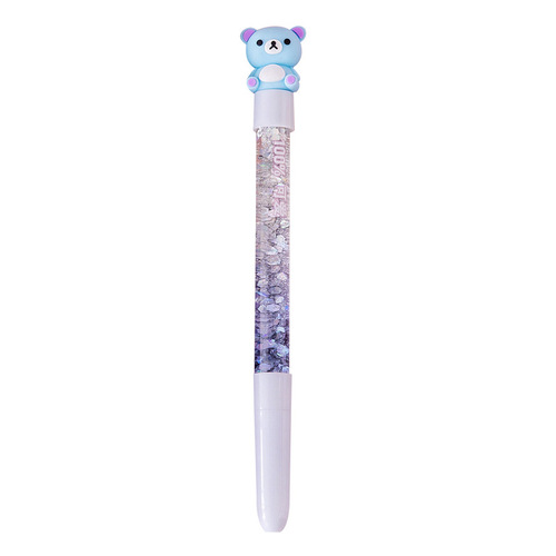 Creative fairy stick cute cartoon oil quicksand creative magic colorful unicorn gel pen factory direct sale