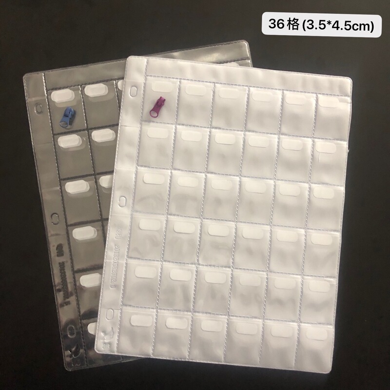 36 grid factory direct PVC new hardware sample bag button bag sample bag zipper bag leather standard sample bag 36 grid factory direct PVC new hardware sample bag button bag sample bag zipper bag leather standard sample bag