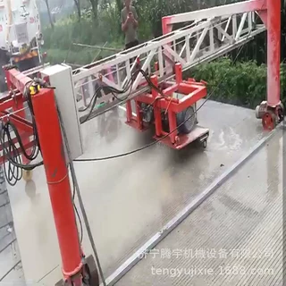 单幅 双副大型悬挂式刻纹机厂家 全自动带遥控器的桁架刻纹机图片